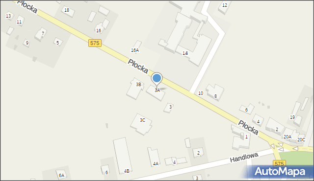 Iłów, Płocka, 3A, mapa Iłów