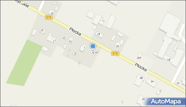 Iłów, Płocka, 5, mapa Iłów