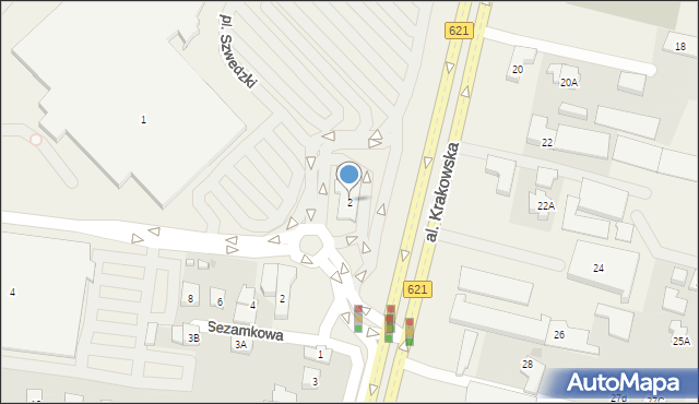 Janki, Plac Szwedzki, 2, mapa Janki