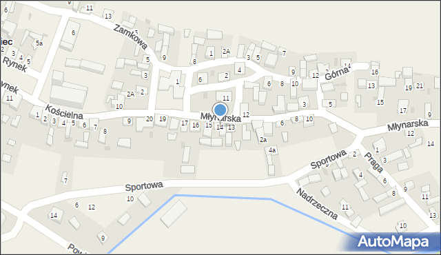 Janowiec, Plac Wolności, 14, mapa Janowiec