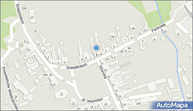Janowiec Wielkopolski, Plac Wolności, 8, mapa Janowiec Wielkopolski