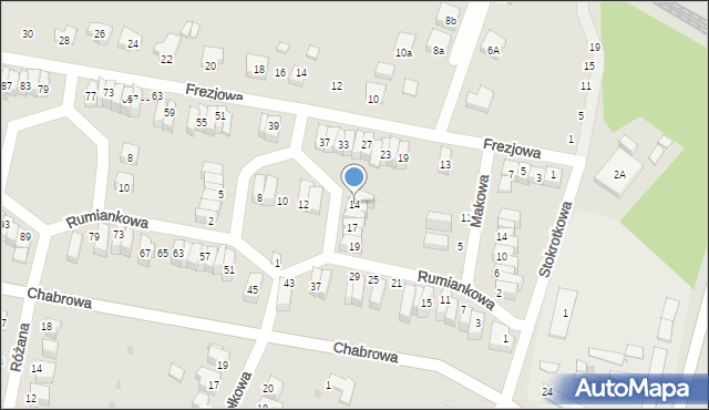 Jelcz-Laskowice, Plac Słonecznikowy, 14, mapa Jelcz-Laskowice
