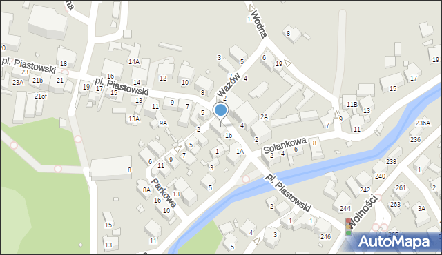 Jelenia Góra, Plac Piastowski, 3, mapa Jelenia Góra