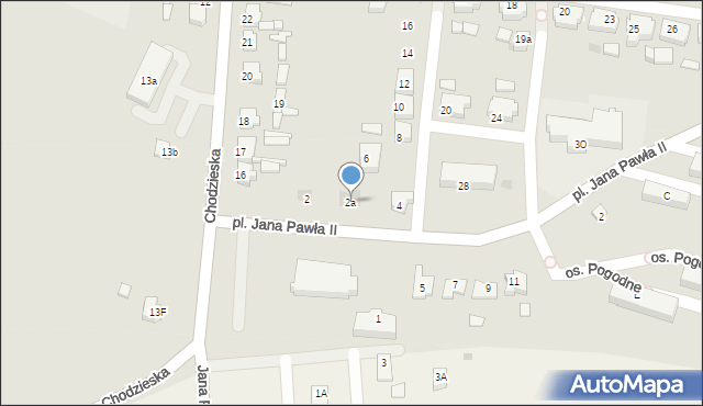 Kaczory, Plac Jana Pawła II, 2a, mapa Kaczory
