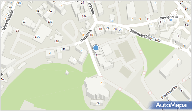 Kamienna Góra, Plac Kościelny, 1, mapa Kamienna Góra