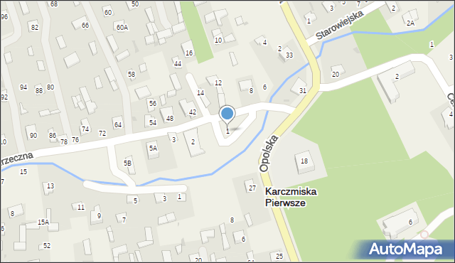 Karczmiska Pierwsze, Plac Niepodległości, 1, mapa Karczmiska Pierwsze