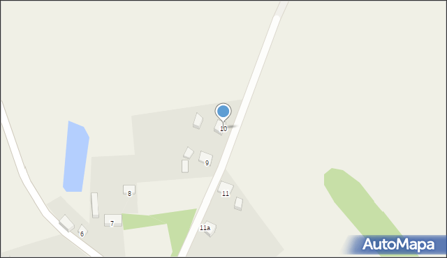 Karsko, Plac Jedności Narodowej, 10, mapa Karsko