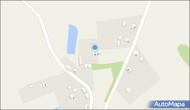 Karsko, Plac Jedności Narodowej, 8, mapa Karsko