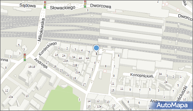 Katowice, Plac Oddziałów Młodzieży Powstańczej, 5, mapa Katowic