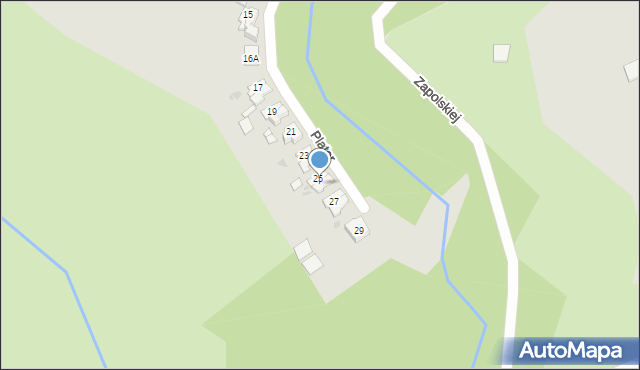 Kędzierzyn-Koźle, Plater Emilii, 26, mapa Kędzierzyna-Koźle