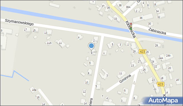 Kędzierzyn-Koźle, Plac Wagnera Richarda, 4, mapa Kędzierzyna-Koźle