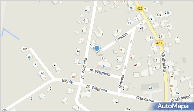 Kędzierzyn-Koźle, Plac Wagnera Richarda, 7, mapa Kędzierzyna-Koźle