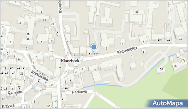 Kluczbork, Plac Niepodległości, 6, mapa Kluczbork