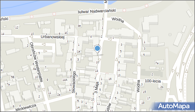 Konin, Plac Wolności, 8, mapa Konina