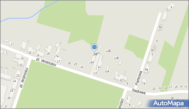Konstantynów Łódzki, Plac Wolności, 13B, mapa Konstantynów Łódzki