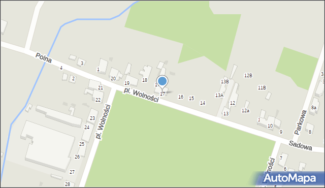 Konstantynów Łódzki, Plac Wolności, 17, mapa Konstantynów Łódzki