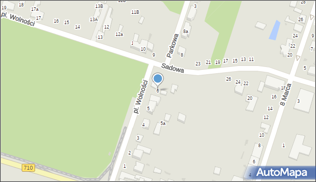 Konstantynów Łódzki, Plac Wolności, 6, mapa Konstantynów Łódzki