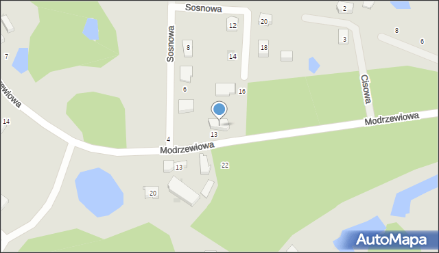 Kościerzyna, Plebanka, 14f, mapa Kościerzyna