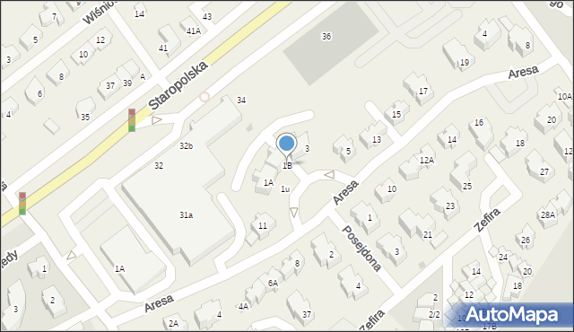 Kowale, Plac Artemidy, 1B, mapa Kowale