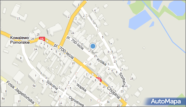 Kowalewo Pomorskie, Plac 700-lecia, 16, mapa Kowalewo Pomorskie