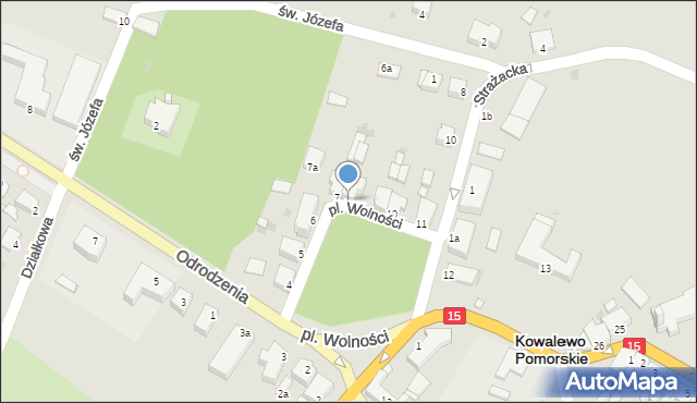 Kowalewo Pomorskie, Plac Wolności, 8, mapa Kowalewo Pomorskie