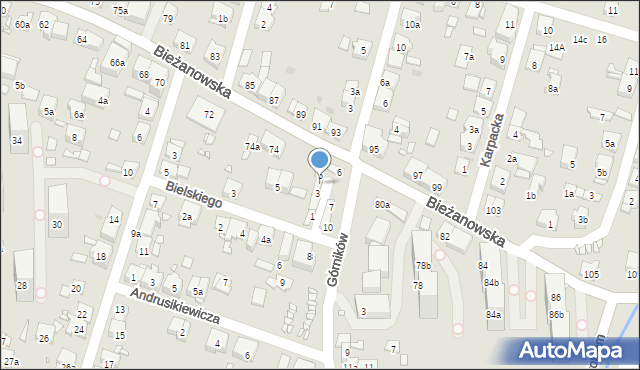 Kraków, Plac 650-lecia Prokocimia, 4, mapa Krakowa