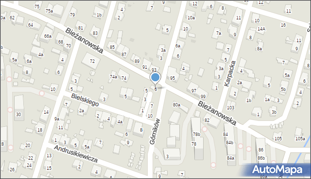 Kraków, Plac 650-lecia Prokocimia, 6, mapa Krakowa