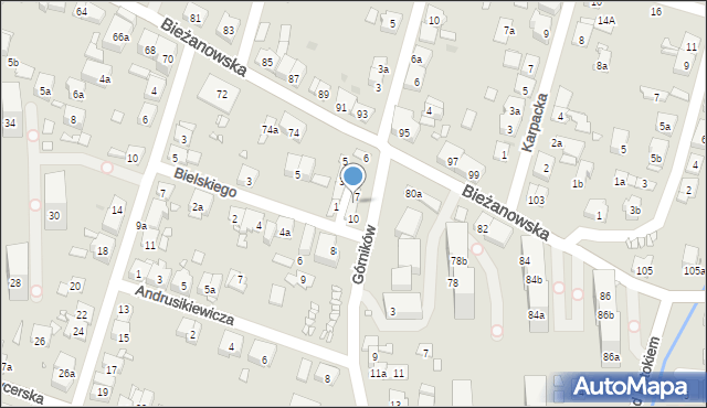 Kraków, Plac 650-lecia Prokocimia, 8, mapa Krakowa