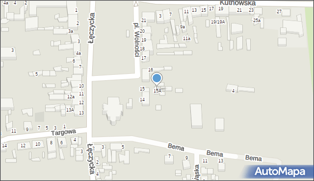 Krośniewice, Plac Wolności, 15A, mapa Krośniewice