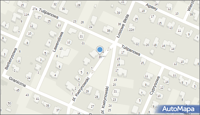 Kwirynów, Plac Kwirynowski, 10, mapa Kwirynów