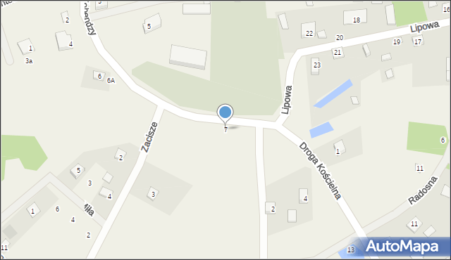 Leoncin, Plac Kobendzy Romana, 7, mapa Leoncin