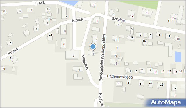 Lewków, Plac Floriana, 3, mapa Lewków