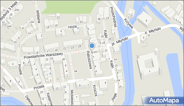 Lidzbark Warmiński, Plac Wolności, 5, mapa Lidzbark Warmiński