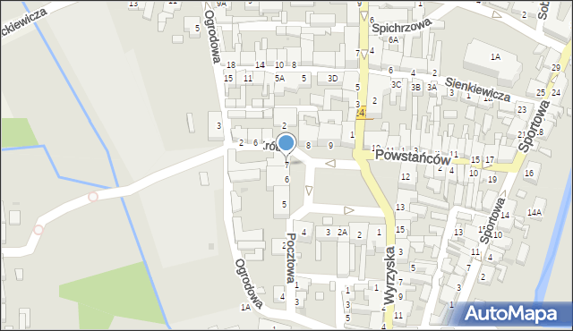 Łobżenica, Plac Wolności, 7, mapa Łobżenica