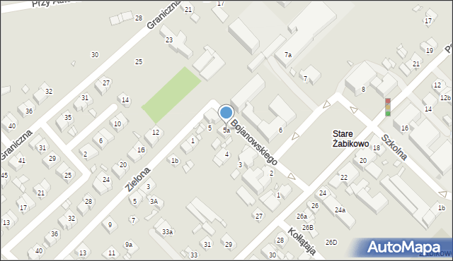 Luboń, Plac Bojanowskiego Edmunda, 5a, mapa Luboń