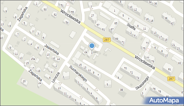 Lubsko, Plac Vlotho, 1, mapa Lubsko