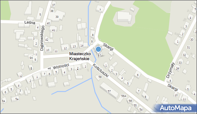 Miasteczko Krajeńskie, Plac Wolności, 18, mapa Miasteczko Krajeńskie