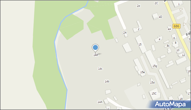 Michałowo, Plac 11 Listopada, 14d, mapa Michałowo