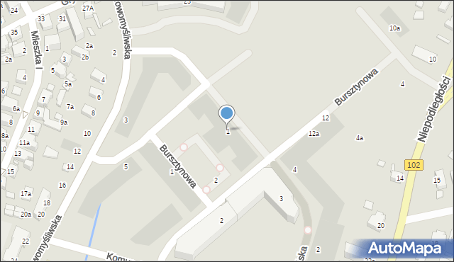 Międzyzdroje, Plac Ratuszowy, 1, mapa Międzyzdroje