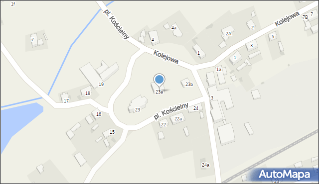 Mirostowice Dolne, Plac Kościelny, 23a, mapa Mirostowice Dolne
