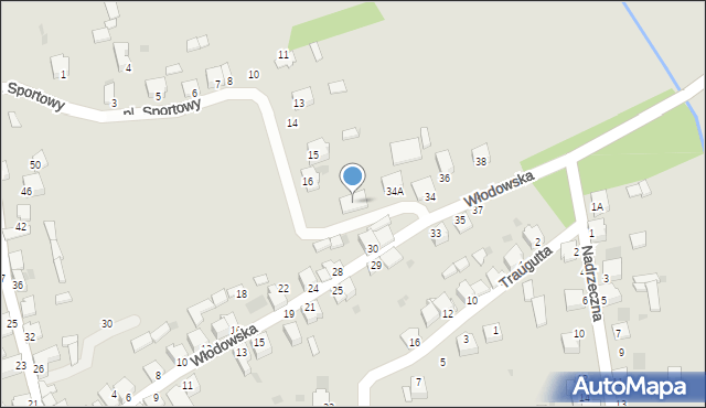 Myszków, Plac Sportowy, 17, mapa Myszków