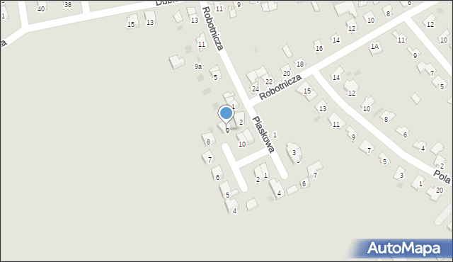 Nidzica, Plac Kosmonautów, 9, mapa Nidzica