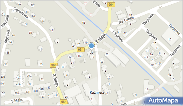 Niepołomice, Plac Kazimierza Wielkiego, 11, mapa Niepołomice
