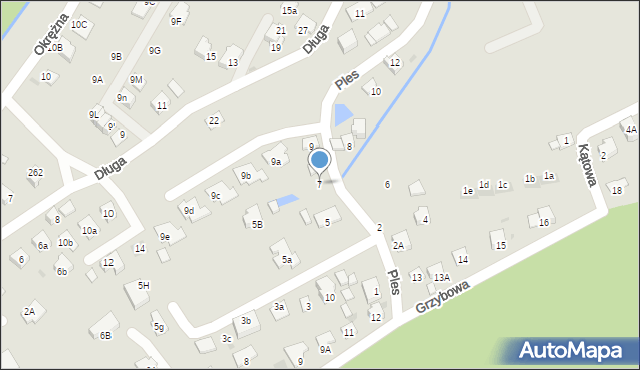 Niepołomice, Ples, 7, mapa Niepołomice