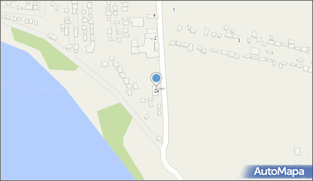 Niewiesze, Plażowa, 2a, mapa Niewiesze