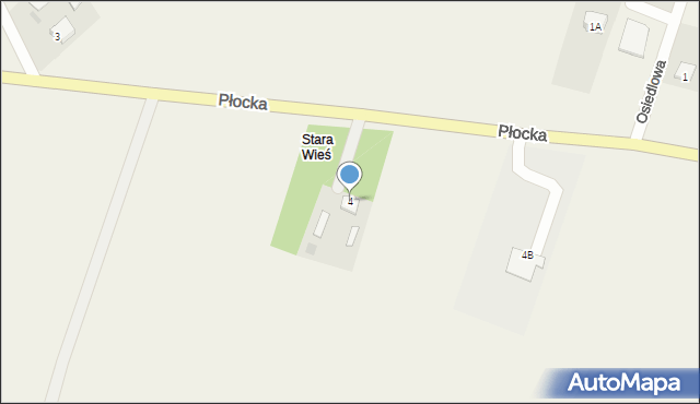 Nowa Góra, Płocka, 4, mapa Nowa Góra