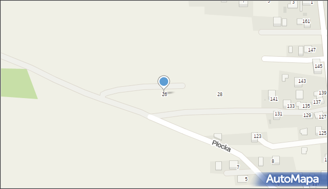 Nowa Góra, Płocka, 26, mapa Nowa Góra