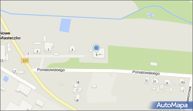Nowe Miasteczko, Plac Strzelecki, 6, mapa Nowe Miasteczko