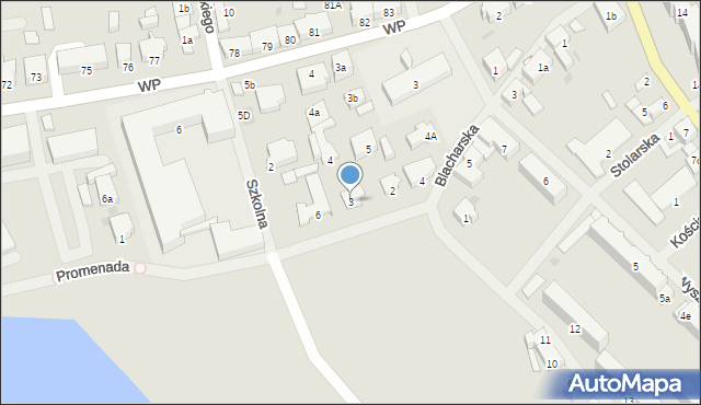 Nowogard, Plac Szarych Szeregów, 3, mapa Nowogard