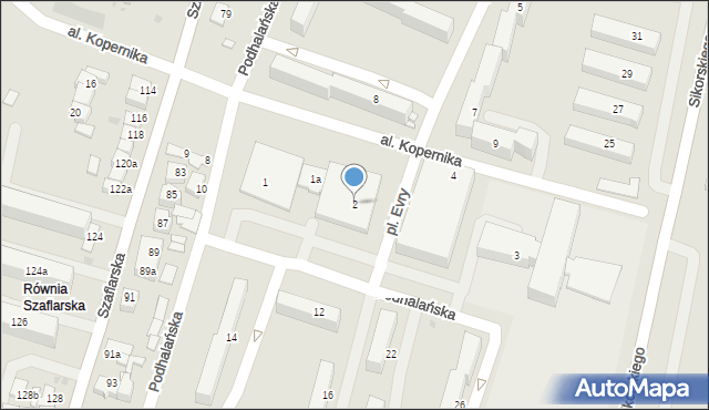 Nowy Targ, Plac Evry, 2, mapa Nowego Targu